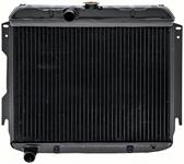 1963-64 MOPAR B-body ERSTATNING 3 RAD KOBBER RADIATOR - 318 AUTOMATISK