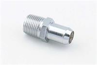 nippel 1/2" NPT til 15,8mm slange , krom