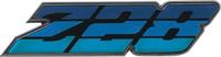 grill emblem Z28 blå
