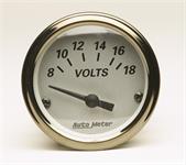 voltmeter, 52mm, 8-18 V, elektrisk