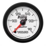 voltmeter, 52mm, 8-18 V, elektrisk