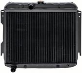 1963-64 MOPAR B-body ERSTATNING 3 RAD KOBBER RADIATOR - 361/383/426 AUTOMATISK