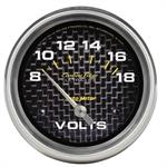 voltmeter, 67mm, 8-18 V, elektrisk