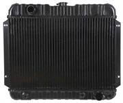 1963-65 NOVA 283/327 8 CYL RADIATOR A/T 4 ROW INLET ON DRIVER SIDE (15-1/2" X 23-1/2" X 2-5/8" CORE)