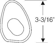 Monteringsplate frontrute