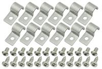 clips 1/4" rör, 12-pack