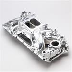 POLERT B/B CHEVY EN PORT RPM LUFT MELLOMROM MANIFOLD