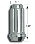 hjulmutter, M14 x 1.50, åpen end, 25,4 mm lenge, konisk 60°