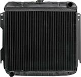 1963-65 MOPAR B-body ERSTATNING 4 RAD KOBBER RADIATOR - 361/383/426 AUTOMATISK