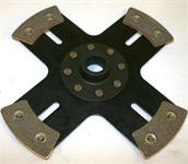 sinterlamell 240mm fast 4-puck hub FRA (23,8x23) sintret / keramisk