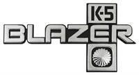 1981-88 GM Lastebil "K5 BLAZER" Front Fender Emblem