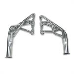 vifte tube, 1 5/8" tube, 3,0" kollektor, full lengde, sølv keramisk belegg