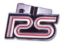 grill emblem RS sølv