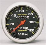 speedometer 86mm 0-120mph pro-comp mekanisk