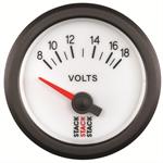 voltmeter, 52mm, 8-18 V, elektrisk