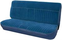 setetrekk benk foran, navy, vinyl/velur
