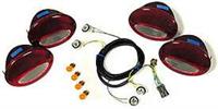 Baklyktsats for konvertering til oransje blinklysene bak. Lampe Kit,Euro Sving,97-04