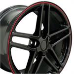 felg Z06 svart,18x10.5