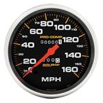 speedometer 127mm 0-160mph pro-comp mekanisk