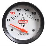 voltmeter, 67mm, 8-18 V, elektrisk