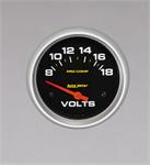 voltmeter, 67mm, 8-18 V, elektrisk