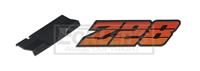 grill emblem Z28 oransje