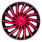 Set wheel covers Kendo 15-inch black/pink