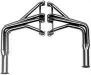 vifte tube, 1 5/8" tube, 3,0" kollektor, full lengde, sølv keramisk belegg