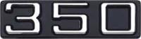 emblem "350" frontskjerm