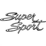 emblem bakskjerm "Super Sport"