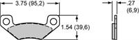 bremseklosser, Sintret metallisk SM, 4508