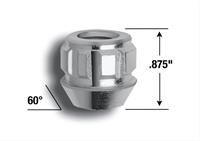 hjulmutter, M14 x 1.50, åpen end, 22,2 mm lenge, konisk 60°