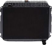 1973 MOPAR B/E-LEGEME ERSTATNING 3 RAD KOBBER RADIATOR - LITEN BLOKKERE AUTOMATISK MED SMOG FITTING