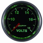 voltmeter, 52mm, 8-18 V, elektrisk