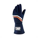 DIJON GLOVES FIA 8856-2018 my2025 NAVY BLUE / FLUO ORANGE SZ. XL