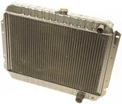 1965 IMPALA/FULL SIZE V8 396/409 W/O AC, WITH MANUAL TRANS 4 ROW 17-1/2" X 25-1/2" X 2-5/8" RADIATOR