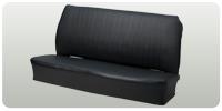 setetrekk sofa svart, opp bilde.
