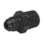 nippel 3/8" NPT x AN6, svart