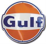 metall plate,  aluminium, "Gulf", 30cm