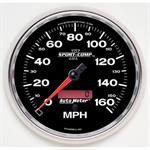 speedometer 86mm 0-160mph sport-comp 2 elektronisk