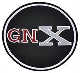 Emblem, Hjul Hodet, 1984-87 Buick g-legeme, GNX