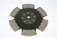 sinterlamell 215mm fast 6-puck hub R (25,4x22) sintret / keramisk