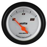 voltmeter, 54mm, 8-18 V, elektrisk