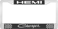 HEMI LADER nummerskilt RAMME - SVART