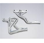 vifte tube, 1 5/8" tube, 3,0" kollektor, full lengde, sølv keramisk belegg