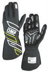 ONE-S GLOVES my2025 FIA 8856-2018 ANTHRACITE / FLUO YELLOW SZ. XXL