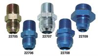 FITTING,1/2 NPT - 10AN, STEEL ADAPT."