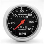 speedometer 127mm 0-120mph sport-comp mekanisk