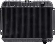 1963-65 CHEVY II/NOVA 8 CYL RADIATOR MT 4 ROW INLET ON PASSENGER SIDE (15-1/2"X23-1/2" X2-5/8" CORE)