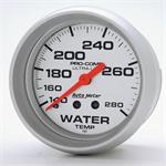 vanntemperaturen måleren, 67mm, 140-280 °F, mekanisk